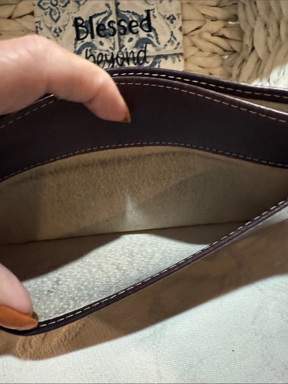 Levenger Leather Pouch - Deep Brown